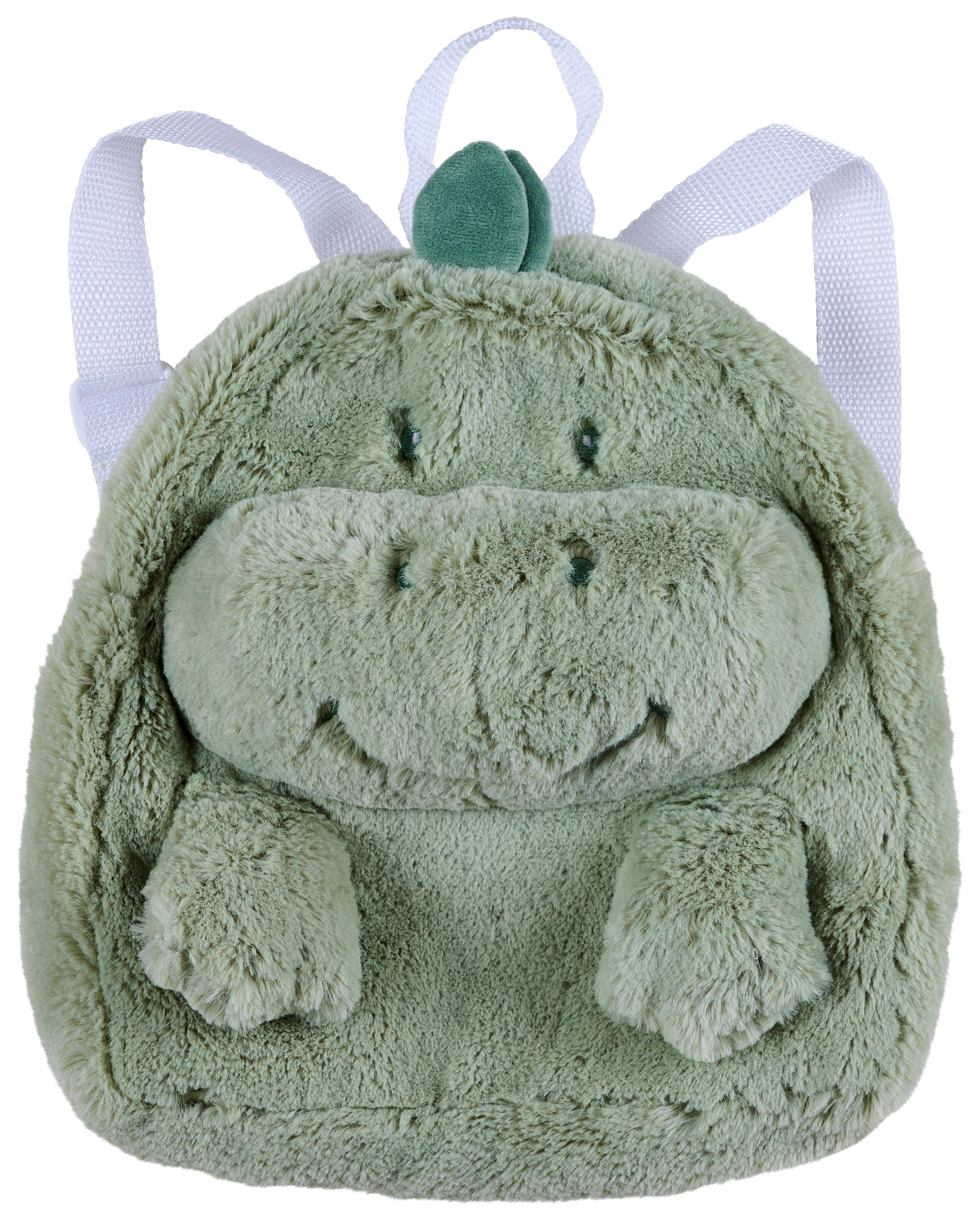 DĚTSKÝ BATOH  - zelená, Basics, textil/plast (25cm) - Patinio