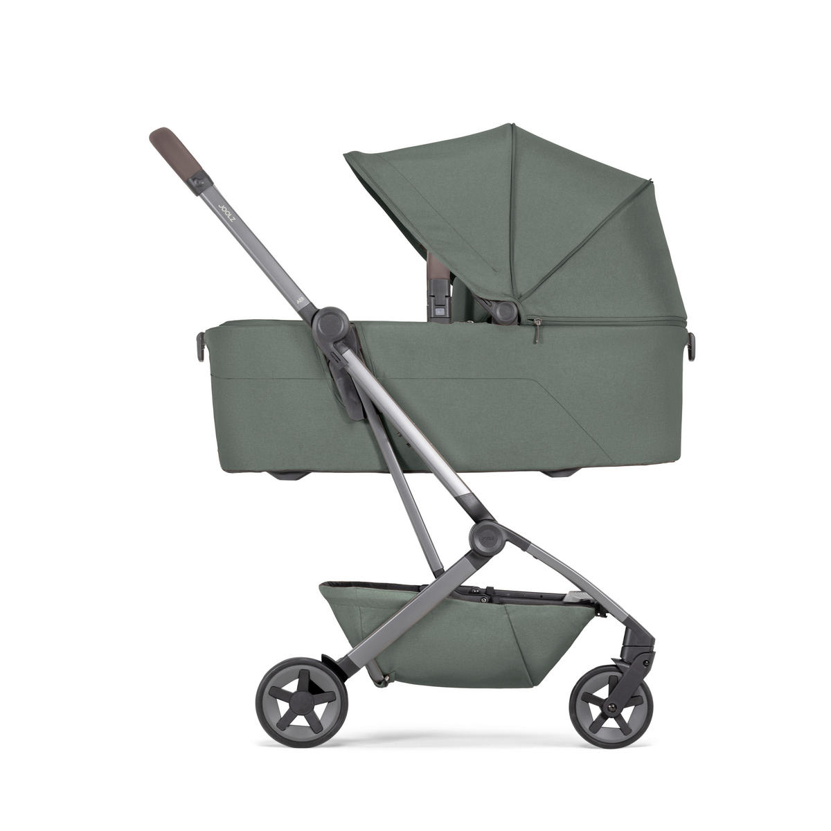 KOŠARA ZA SPAVANJE  Aer2   - šumska zelena, Basics, tekstil (4,00kg) - Joolz