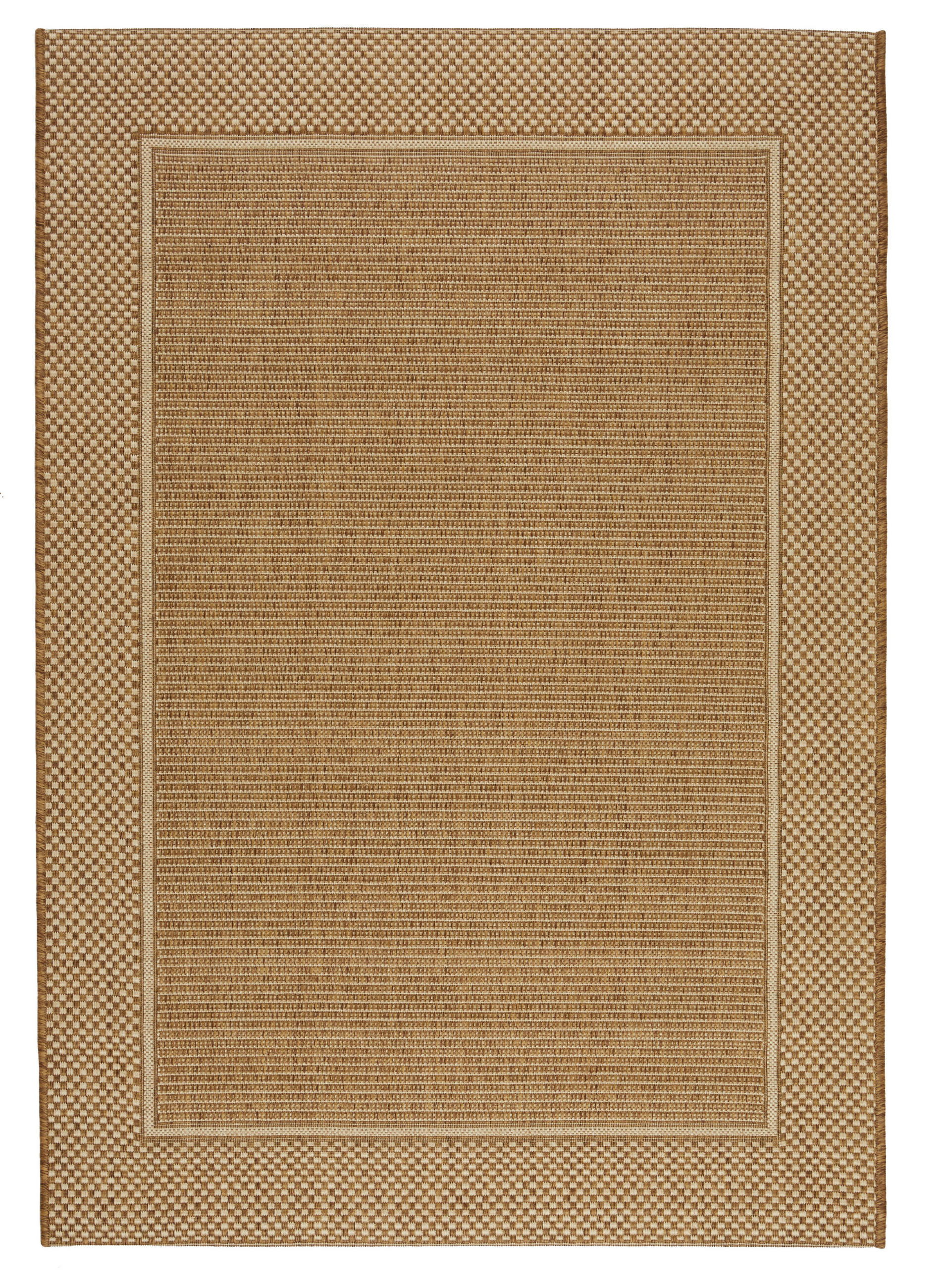 Flachwebteppich Braun/Beige Paul 160x230 cm
