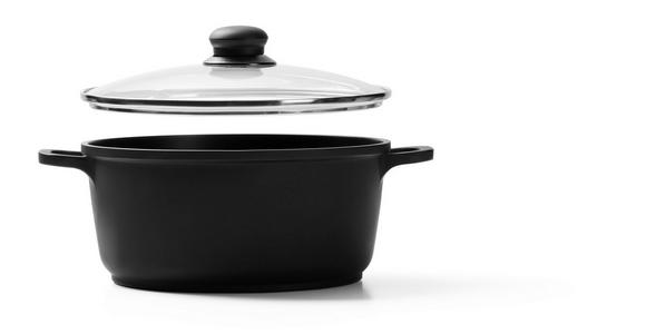 KOCHTOPF Turin 3,3 L - Klar/Edelstahlfarben, KONVENTIONELL, Glas/Kunststoff (24/11,5cm) - Homeware Profession.
