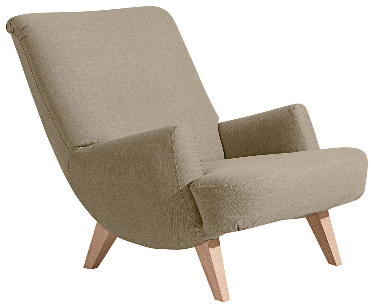 RELAXAČNÍ KŘESLO, textil, Sahara - přírodní barvy/Sahara, Design, dřevo/textil (71/101/80cm) - Max Winzer