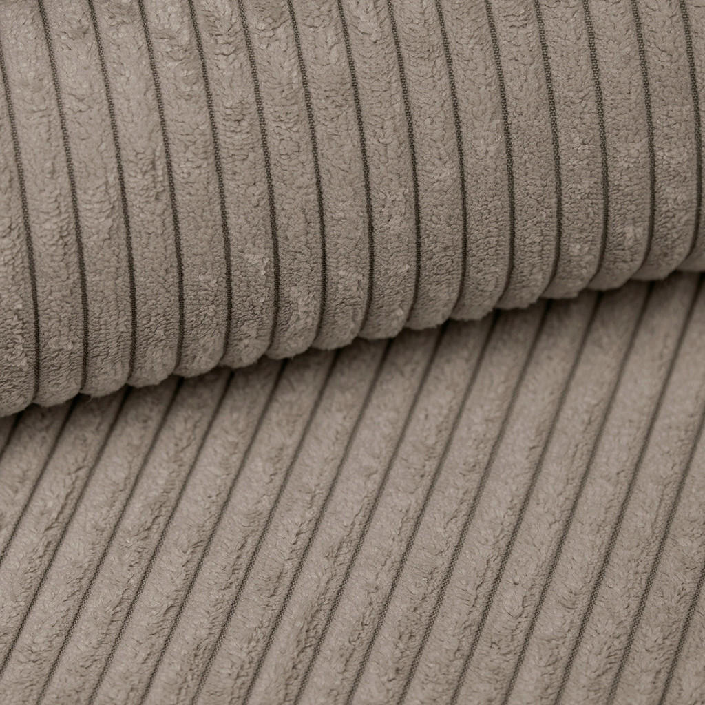 Thumbnail - Carryhome Schlafsofa, Taupe, Textil, 2-Sitzer, Füllung: Schaumstoff, Silikon,Schaumstoff, Silikon, 233x92x108 cm, Liegef...