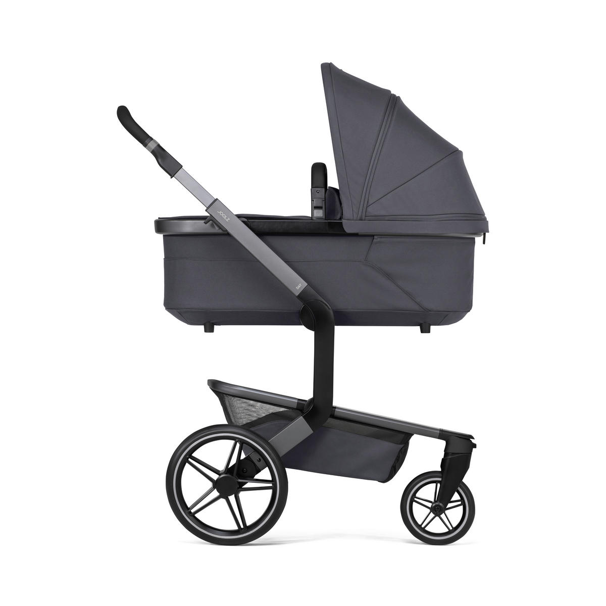 KINDERWAGEN  Day 5  Stone Grey  - Grau, Basics, Textil/Metall (94/60/113cm) - Joolz