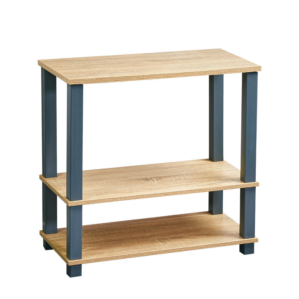 Regal Eiche Dekor, Grau, B: 60 Cm