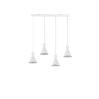 HÄNGELEUCHTE 90/20/150 cm  - Weiß, Basics, Metall (90/20/150cm) - Trio Leuchten