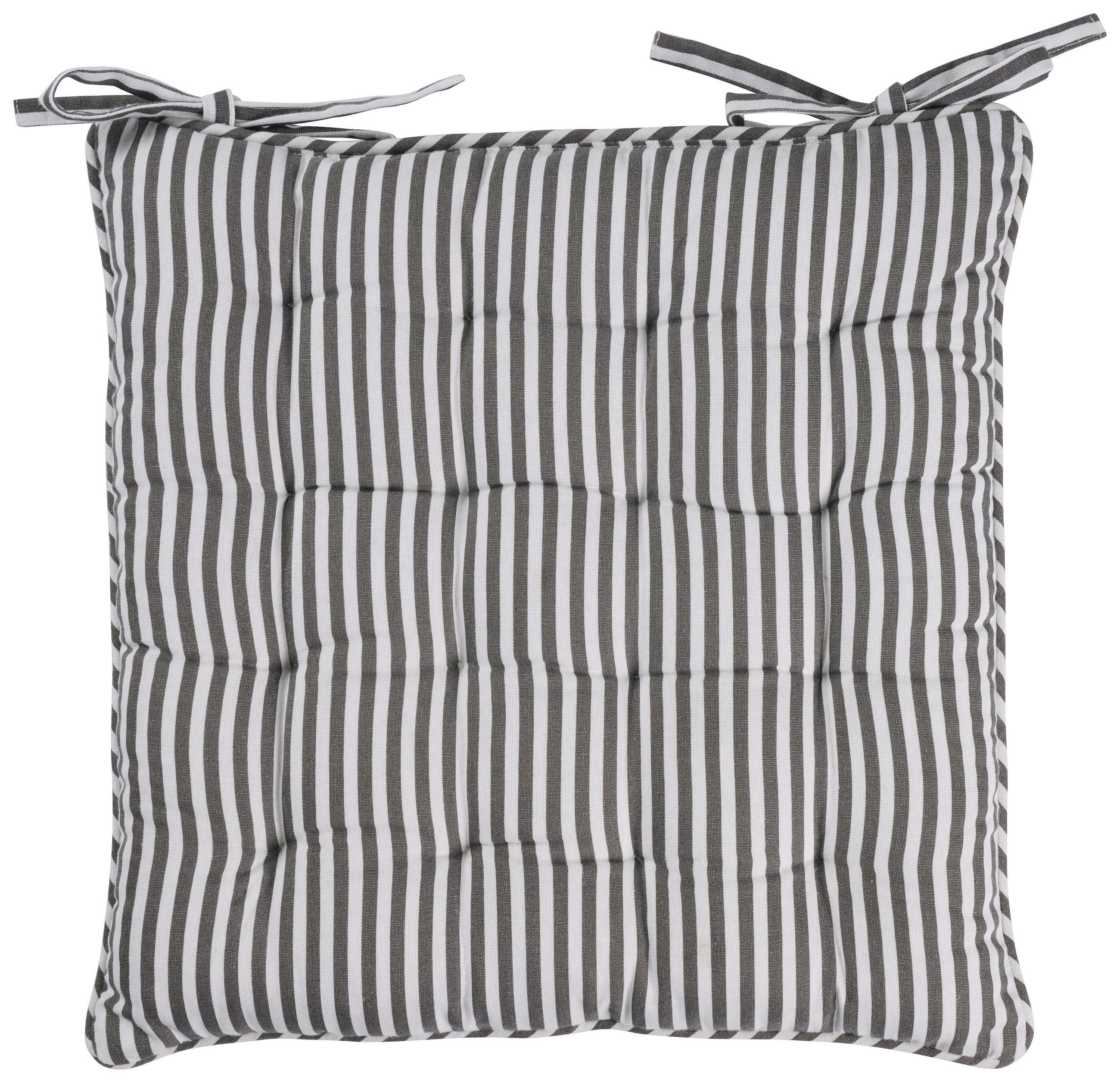 PODUŠKA NA SEDENIE, 40/40 cm - sivá, textil (40/40cm) - Esposa