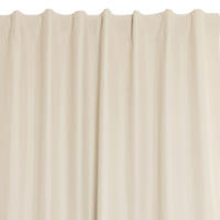 FERTIGVORHANG  black-out (lichtundurchlässig)   135/280 cm  - Ecru, Basics, Textil (135/280cm)