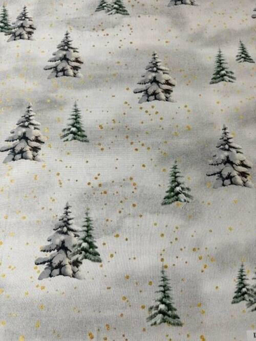 X-Mas ÚZKY OBRUS, 50/150 cm, biela