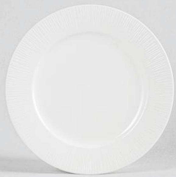 MĚLKÝ TALÍŘ keramika 26.5 cm - bílá, Lifestyle, keramika (26.5cm) - Novel