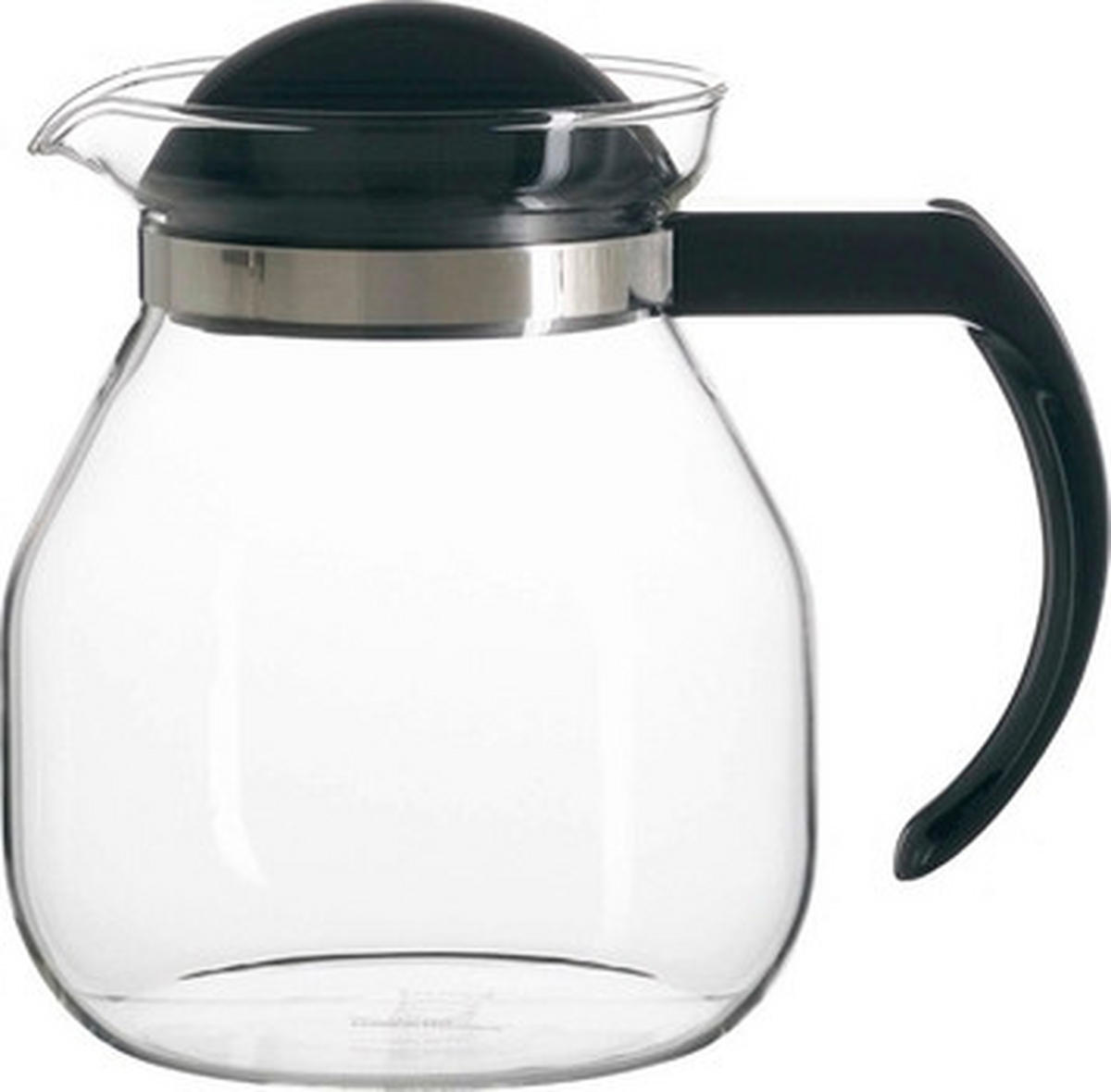 KAFFEEKANNE 1 l  - Klar/Transparent, Basics, Glas/Kunststoff (1l)
