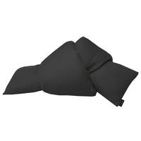 ZIERKISSEN 31/53 cm  - Schwarz/Weiß, Basics, Textil (31/53cm) - Apelt