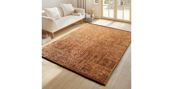 FLACHWEBETEPPICH 140/200 cm Space Kupferfarben  - Kupferfarben, Basics, Textil (140/200cm) - Novel