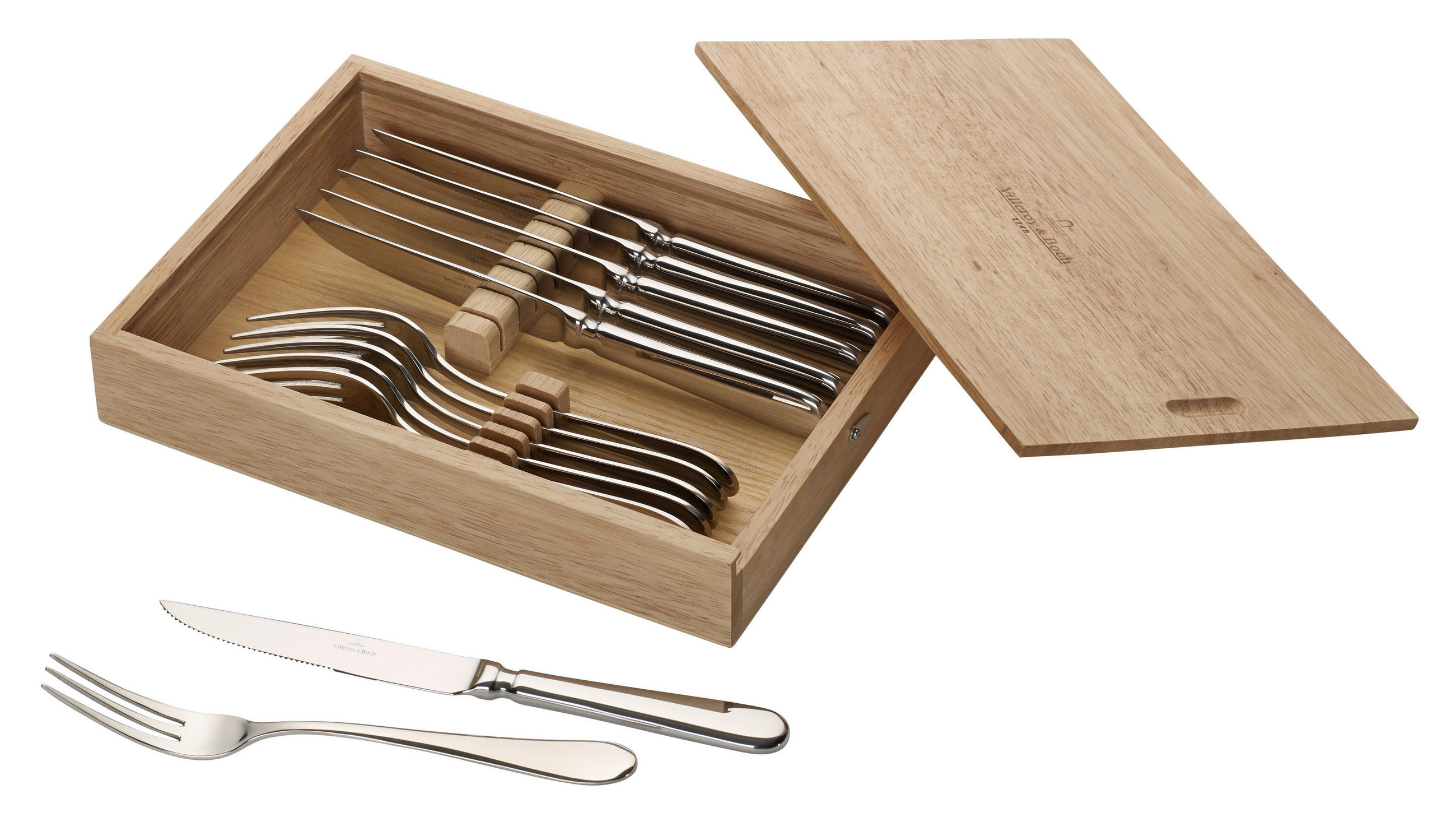 Villeroy & Boch Steakbesteck Oscar Edelstahl 20x5x28.5 cm