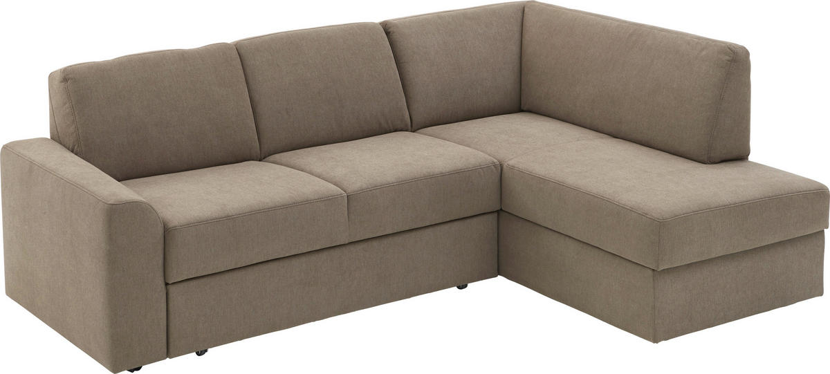 SEDEŽNA GARNITURA, bež  - črna/bež, Konvencionalno, umetna masa/tekstil (227/167cm) - Xora