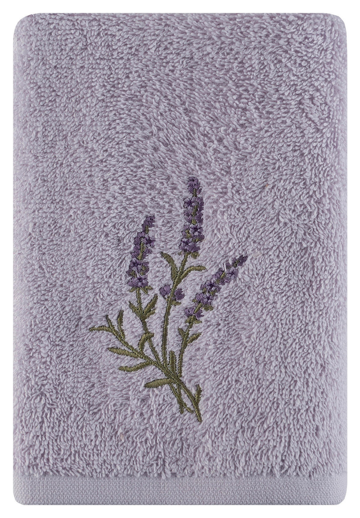 FROTTIERSET Lila, Weiß 2-teilig  - Lila/Weiß, Design, Textil (40/60cm) - Esposa