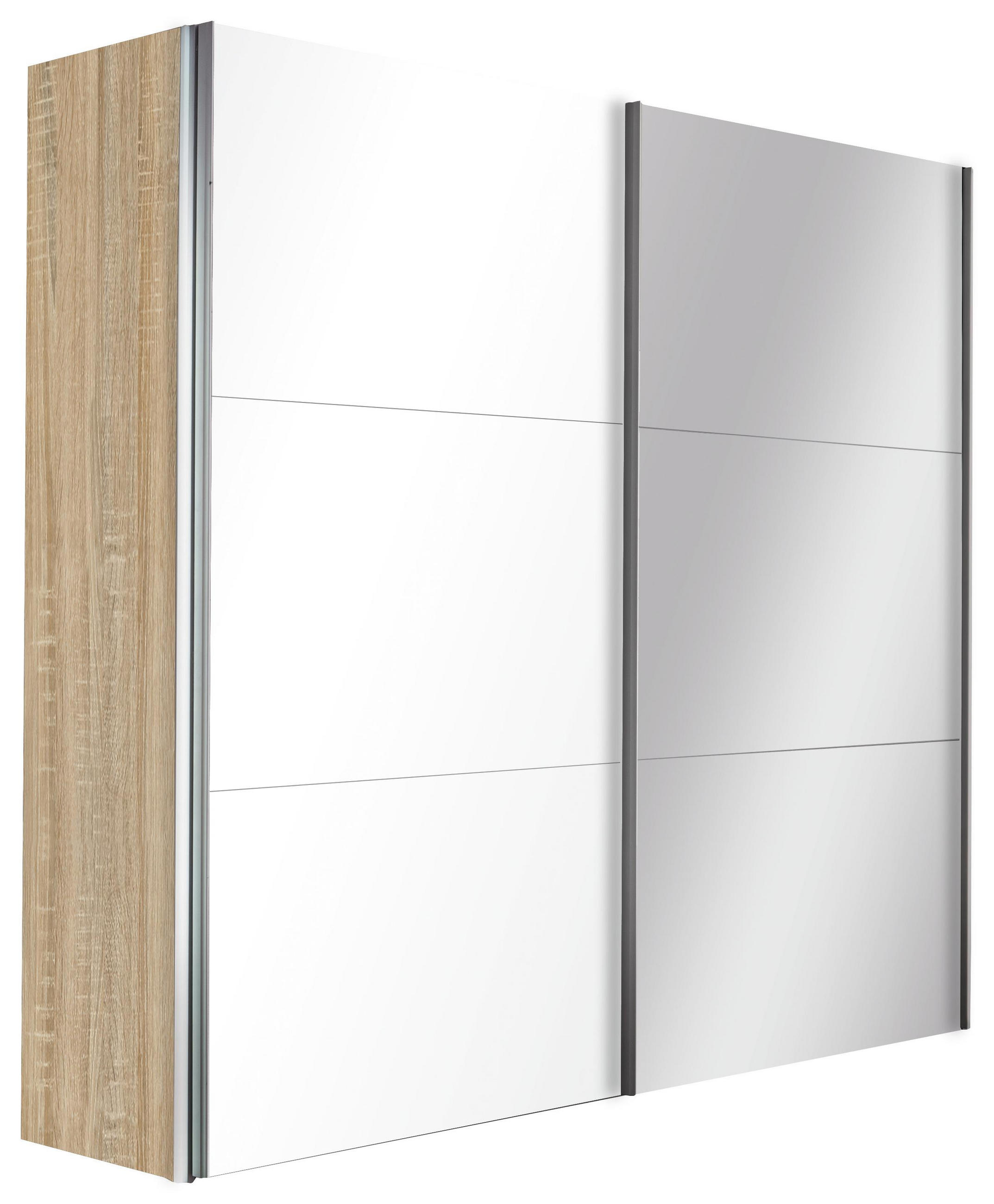 Schwebetürenschrank in Sonoma Eiche