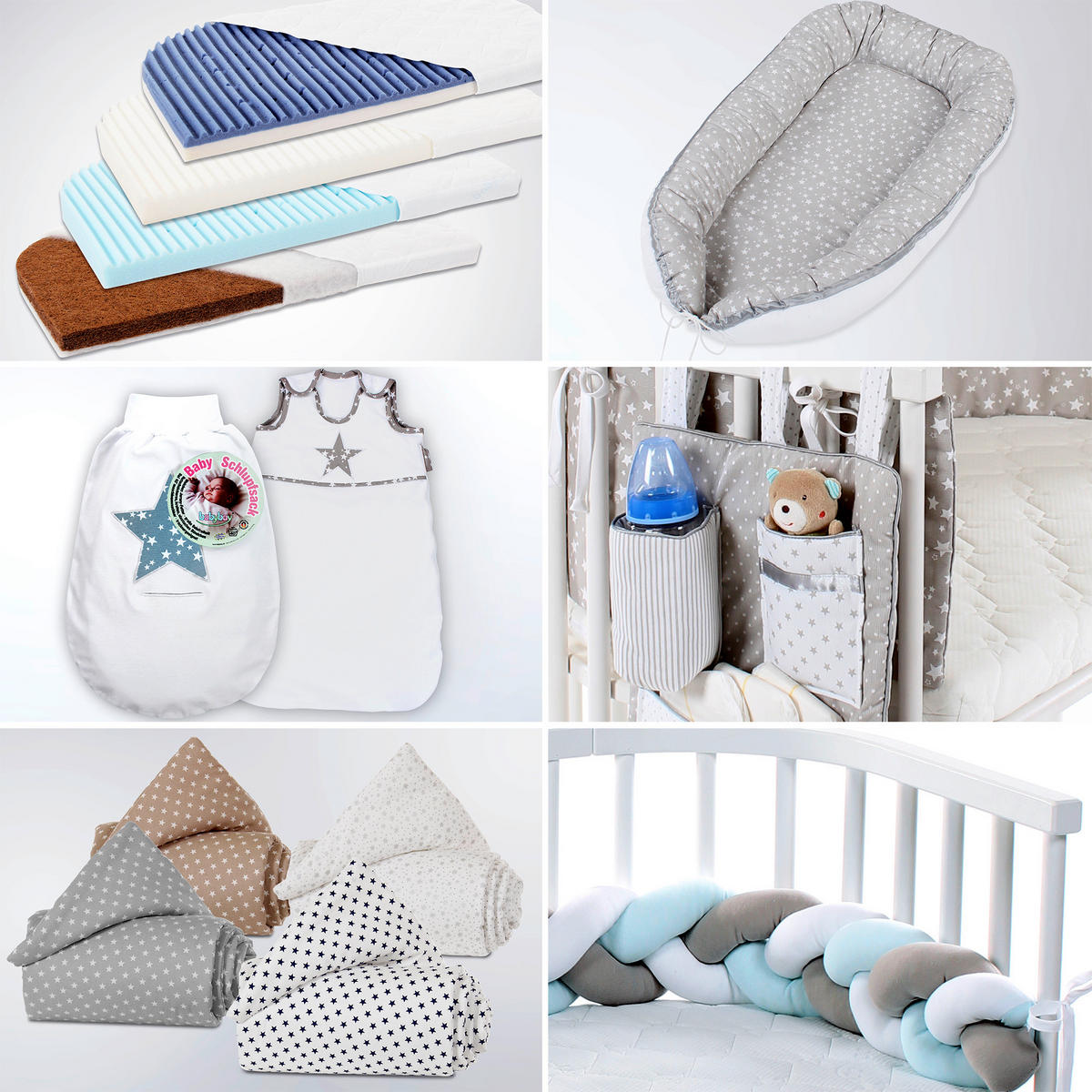 BEISTELLBETT  96/54/79 cm  - Naturfarben, Basics, Holz (96/54/79cm) - Babybay