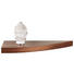 WANDBOARD Nussbaum furniert Nussbaumfarben - Nussbaumfarben, Basics, Holz (60/25cm)