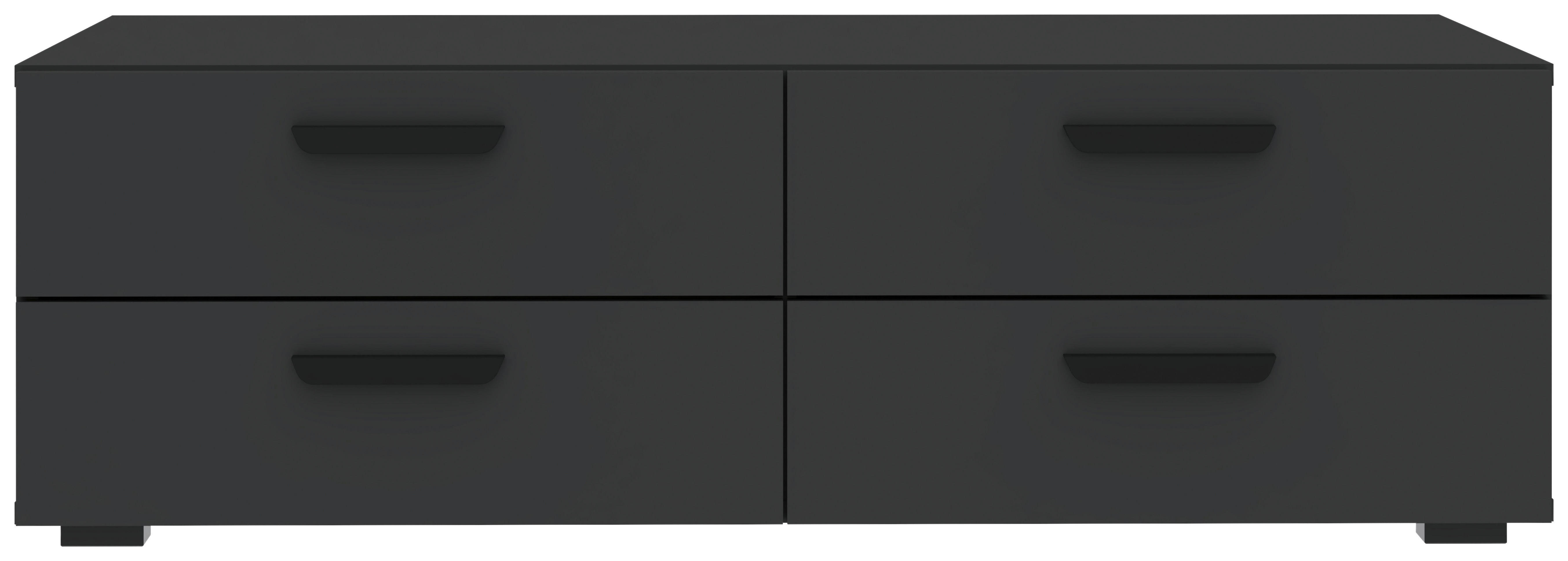 SCHUBLADENBOX     - Anthrazit, KONVENTIONELL, Holzwerkstoff (110,7/35/51,9cm) - Carryhome