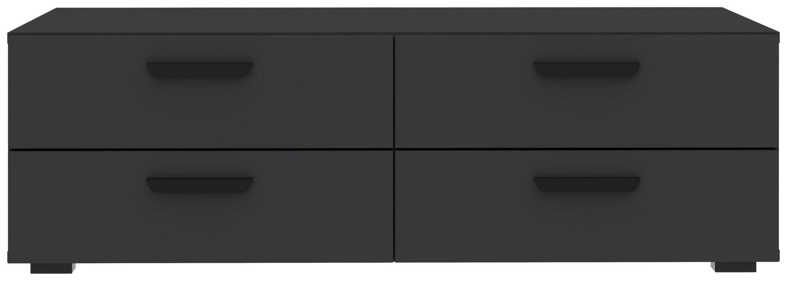 SCHUBLADENBOX - Anthrazit, KONVENTIONELL, Holzwerkstoff (110,7/35/51,9cm) - Carryhome