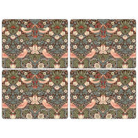 BORDSTABLETT William Morris trä brun 30/40 cm  - brun, Basics, trä (30/40cm) - Morris & Co