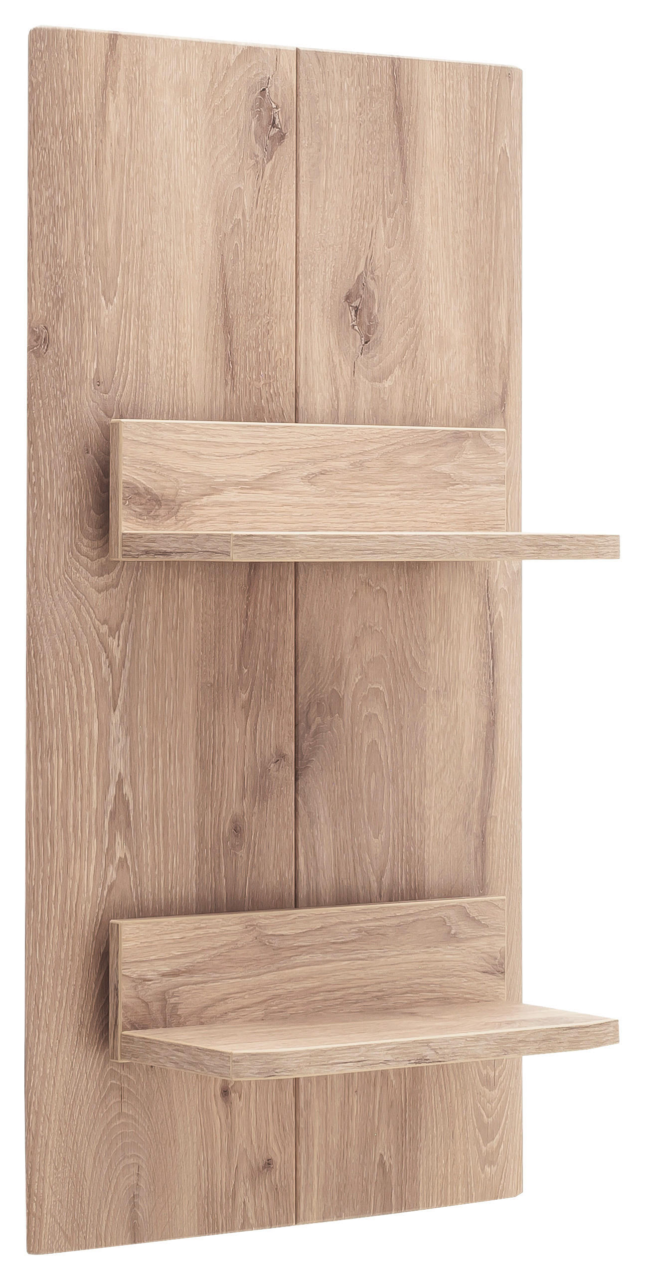 WANDREGAL 50/96/21 cm  - Eichefarben, Design, Holzwerkstoff (50/96/21cm) - MID.YOU