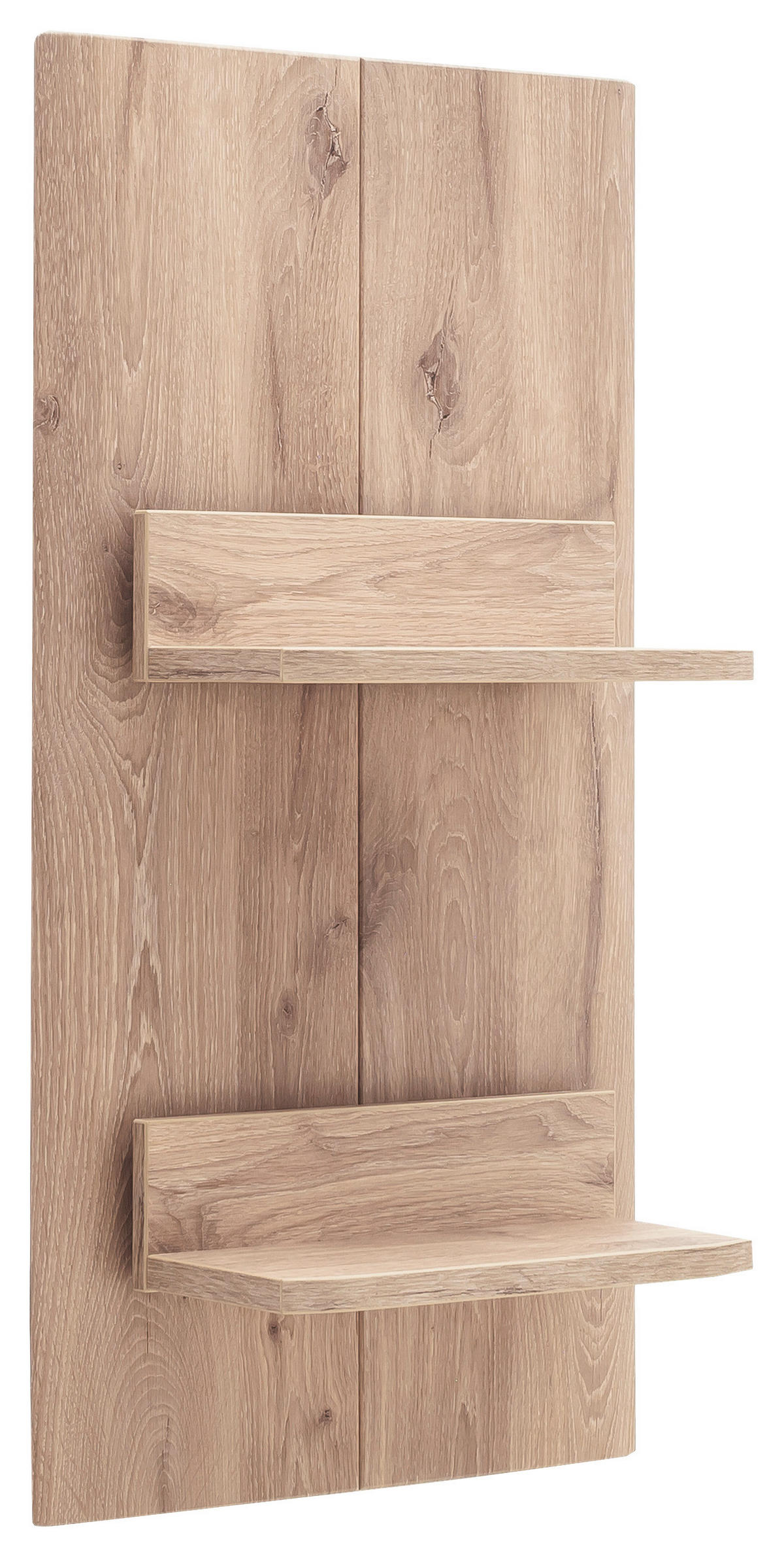 WANDREGAL 50/96/21 cm  - Eichefarben, Design, Holzwerkstoff (50/96/21cm) - MID.YOU
