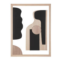 WANDDEKO Holzwerkstoff  - Basics, Holzwerkstoff (60/80/2 cm)