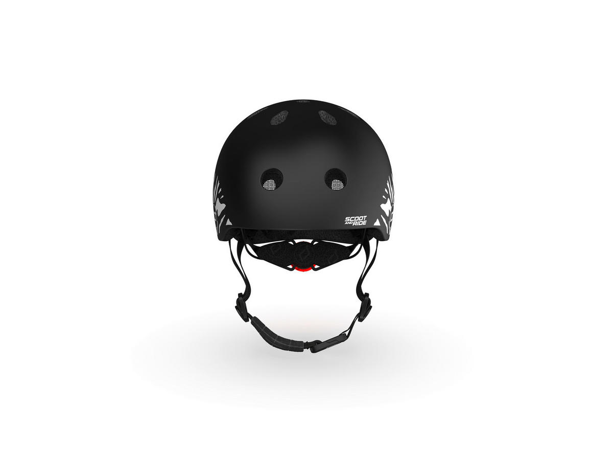 KINDERHELM LIFESTYLE GRAPHICS  - Schwarz, Trend, Kunststoff/Textil (XXS-Snull) - Scoot and Ride