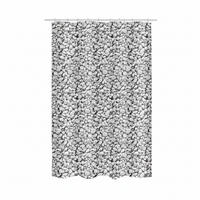DUSCHVORHANG 180/200 cm  - Grau, Basics, Textil (180/200cm) - MSV