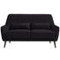 DREISITZER-SOFA in Textil Dunkelgrau - Dunkelgrau/Schwarz, Trend, Holz/Textil (160/86/80cm) - Carryhome DREISITZER-SOFA in Textil Dunkelgrau - Dunkelgrau/Schwarz, Trend, Holz/Textil (160/86/80cm) - Carryhome