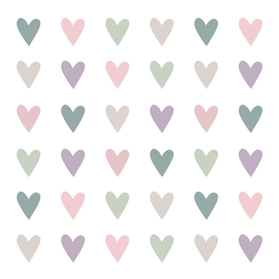 SERVIETTE  33/33 cm  12 Stück  - Multicolor/Weiß, Basics, Papier (33/33cm) - PPD