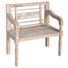 SITZBANK 71X85X42CM Tanne massiv Weiß - Weiß, Holz (71/85/42cm) SITZBANK 71X85X42CM Tanne massiv Weiß - Weiß, Holz (71/85/42cm)
