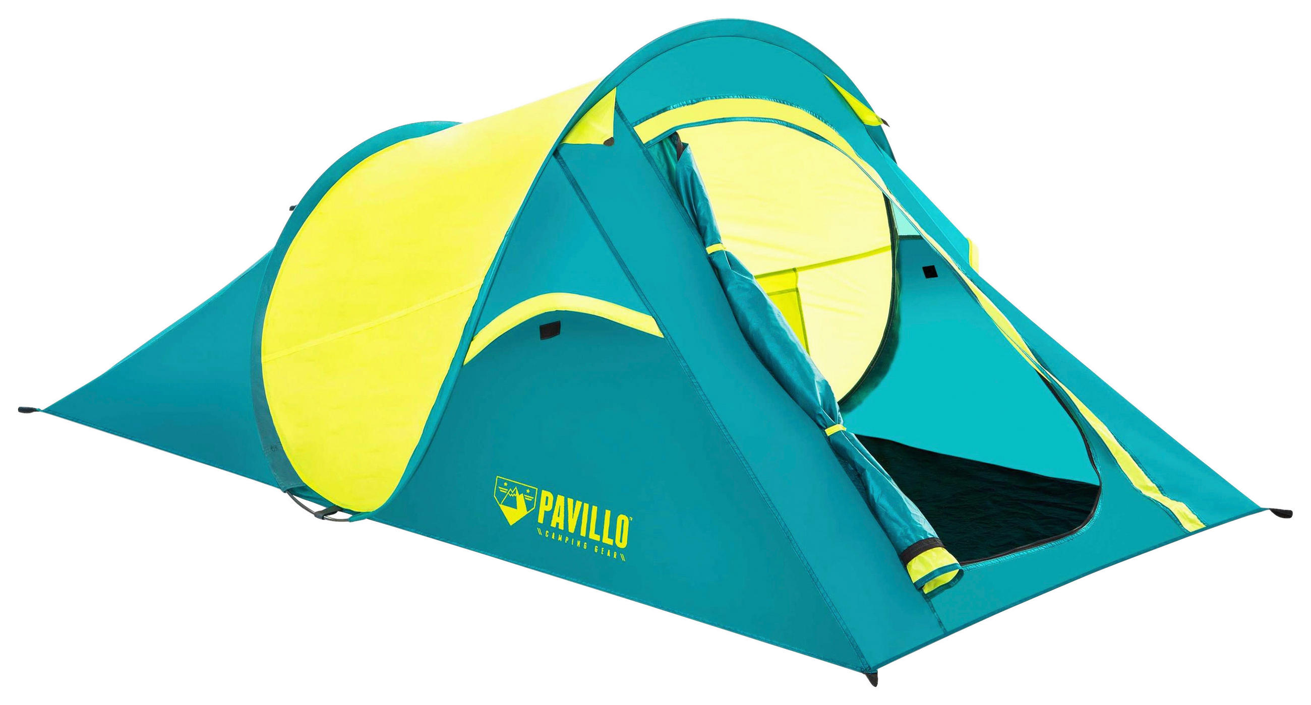 ZELT 68097 - Gelb/Grün, Konventionell, Kunststoff (220/120/90cm) - Bestway