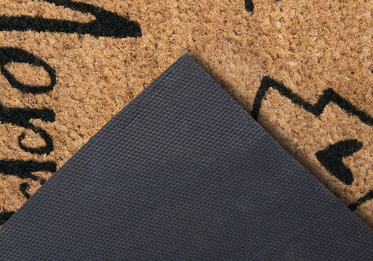 KOKOSMATTE  45/75 cm  Schwarz, Hellbraun  - Hellbraun/Schwarz, Basics, Naturmaterialien/Kunststoff (45/75cm)