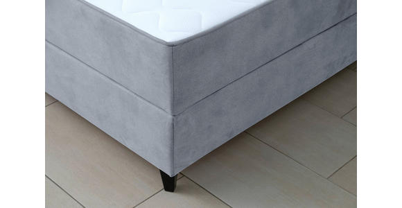 BOXBETT 120/200 cm  in Blau  - Blau/Schwarz, KONVENTIONELL, Kunststoff/Textil (120/200cm) - Carryhome