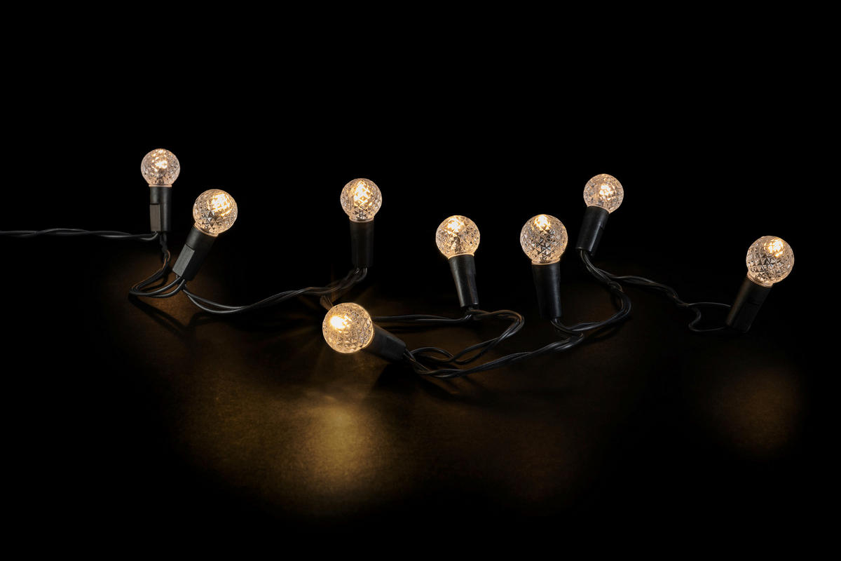 LED-DEKOLEUCHTE - Schwarz, Basics, Kunststoff (400cm)