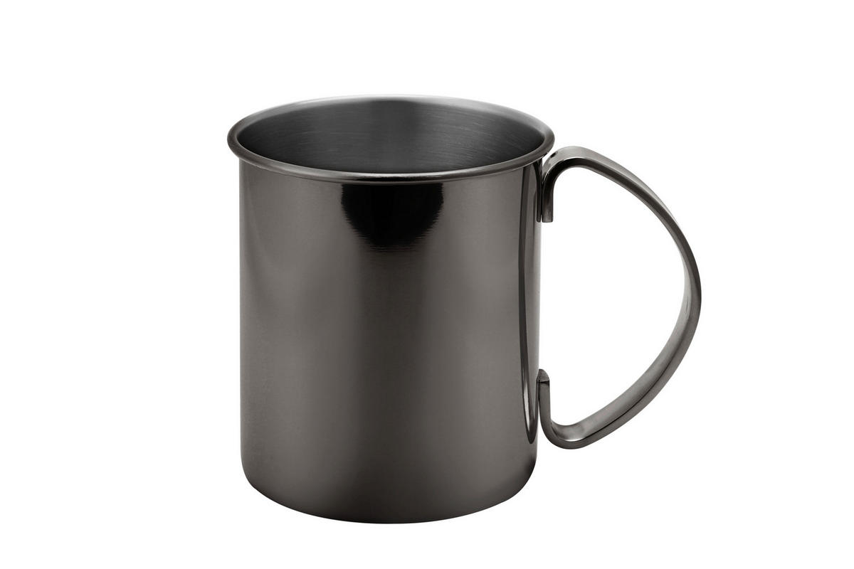 MUGGSET 4 delar  - svart, Basics, metall (16,2kg) - Echtwerk