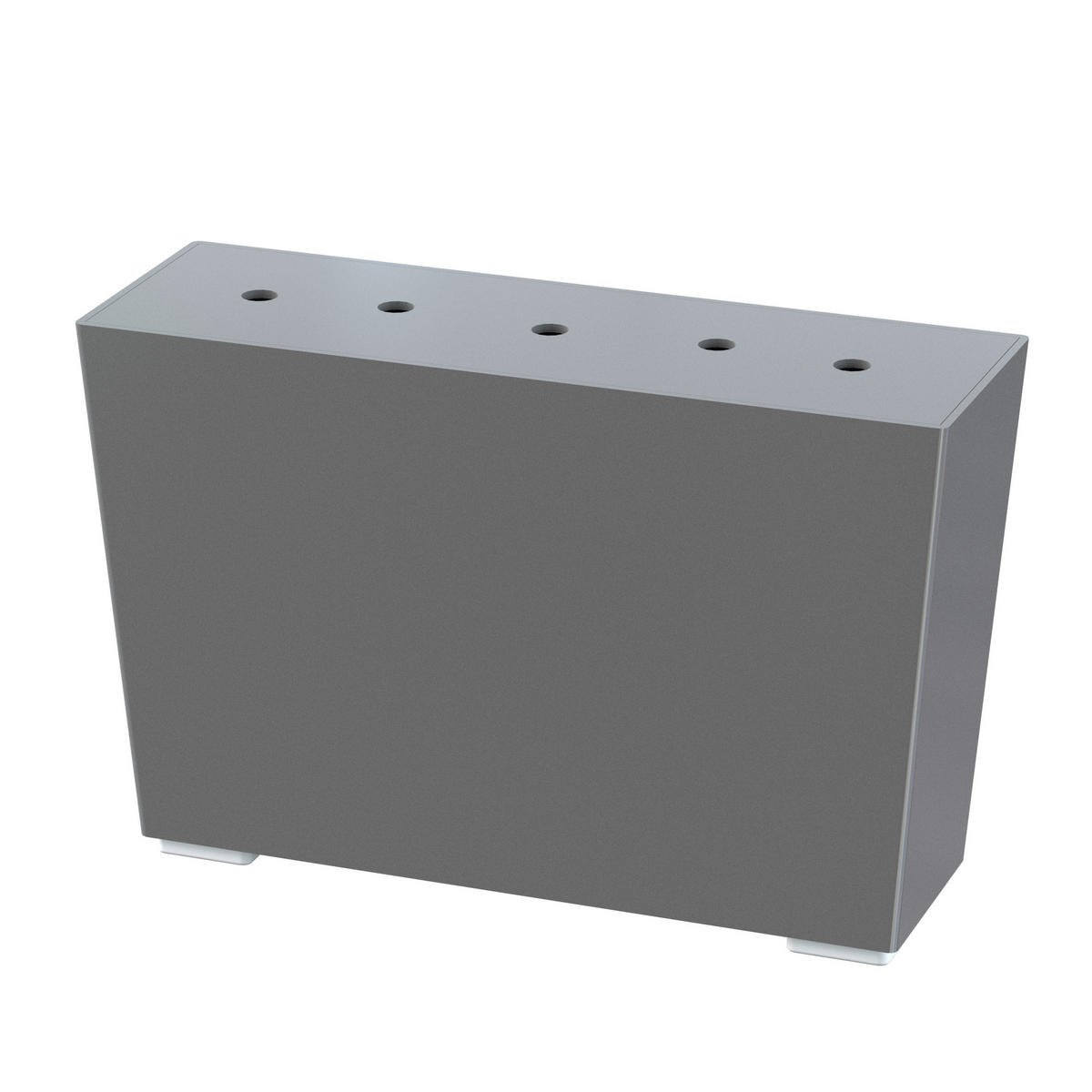 BOXSPRING KREVET 180/200 cm     crna  - crna/boje aluminija, Design, tekstil/metal (180/200cm) - Dieter Knoll