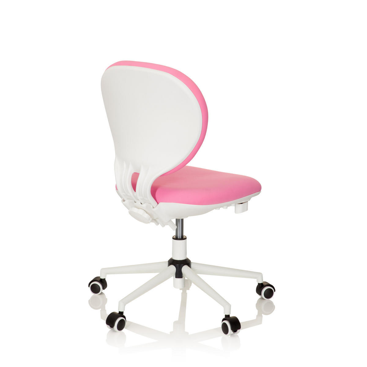 MLADINSKI VRTLJIVI STOL umetna masa pink  - pink, Basics, umetna masa (43/82-95/56cm) - MID.YOU