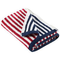 HANDTUCH Blau, Rot  - Blau/Rot, Textil (50/100cm) - Esposa