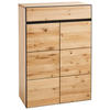 KOMMODE  in 82/119/38 cm  - Eichefarben/Anthrazit, KONVENTIONELL, Holz/Holzwerkstoff (82/119/38cm) - Linea Natura