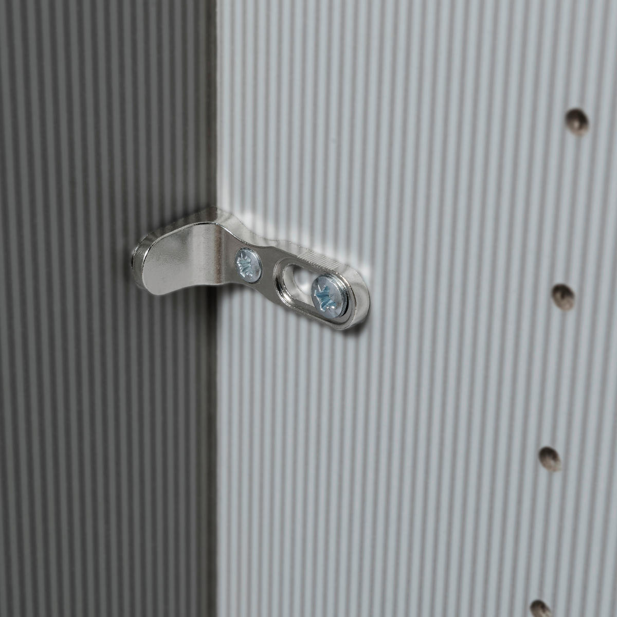 FALTTÜRENSCHRANK 250/216/58 cm 6-türig  - Schieferfarben/Eiche Bianco, KONVENTIONELL, Glas/Holzwerkstoff (250/216/58cm) - Dieter Knoll