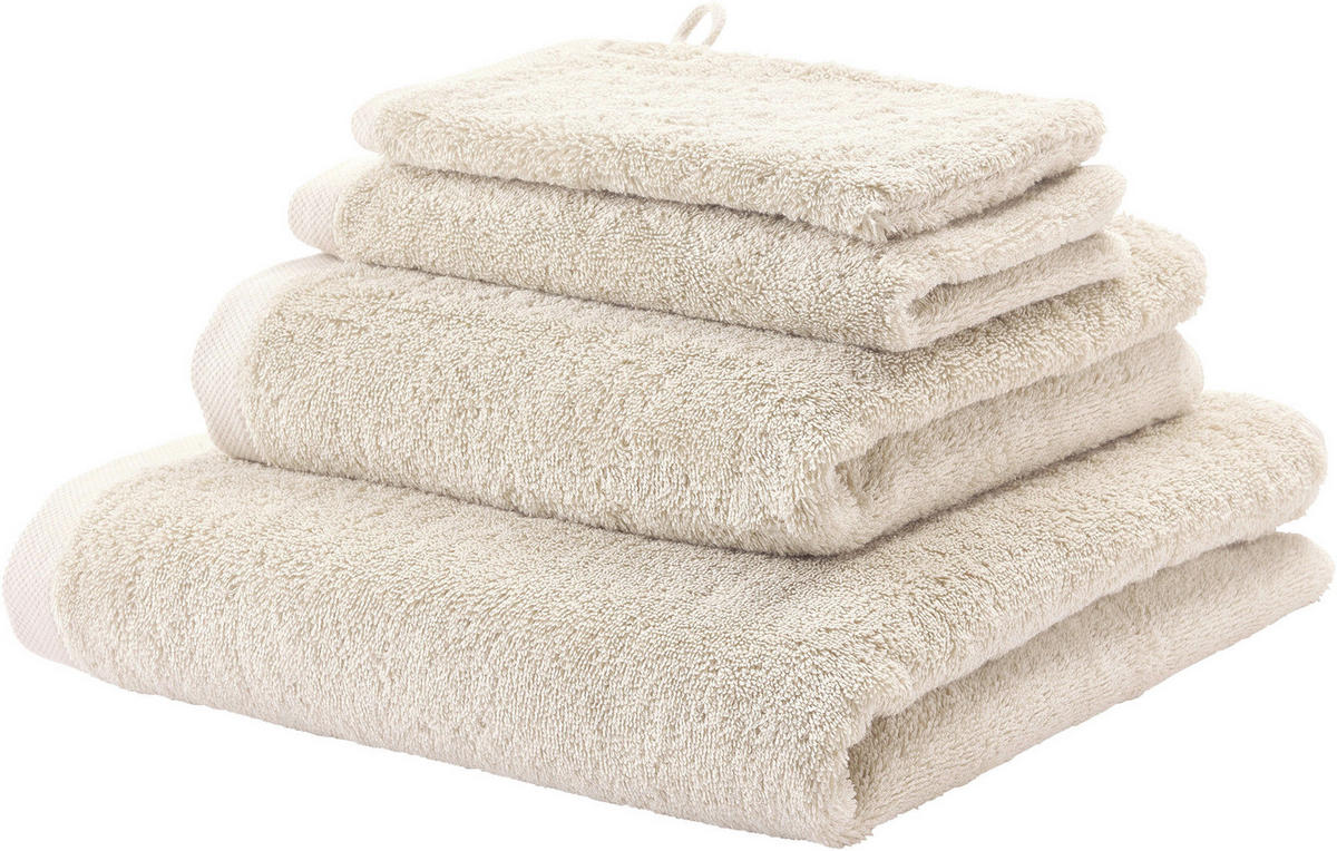 HANDTUCH London Creme  - Creme, Basics, Textil (55/100cm) - Aquanova