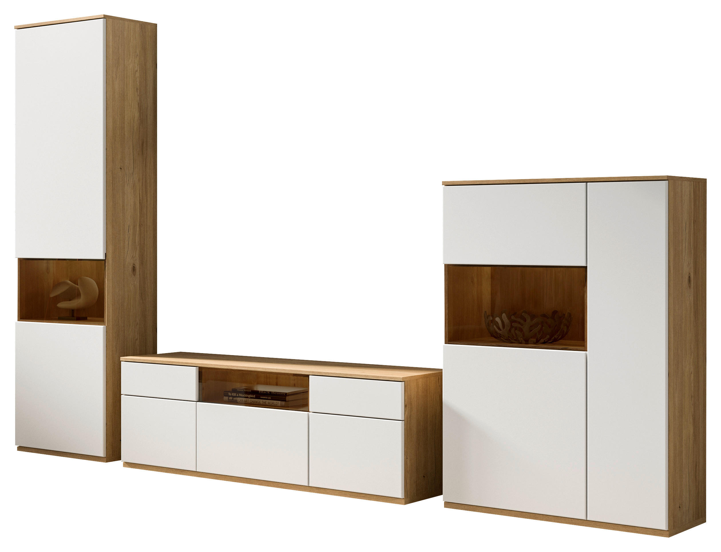 WOHNWAND  330/215/45 cm  - (330/215/45cm)