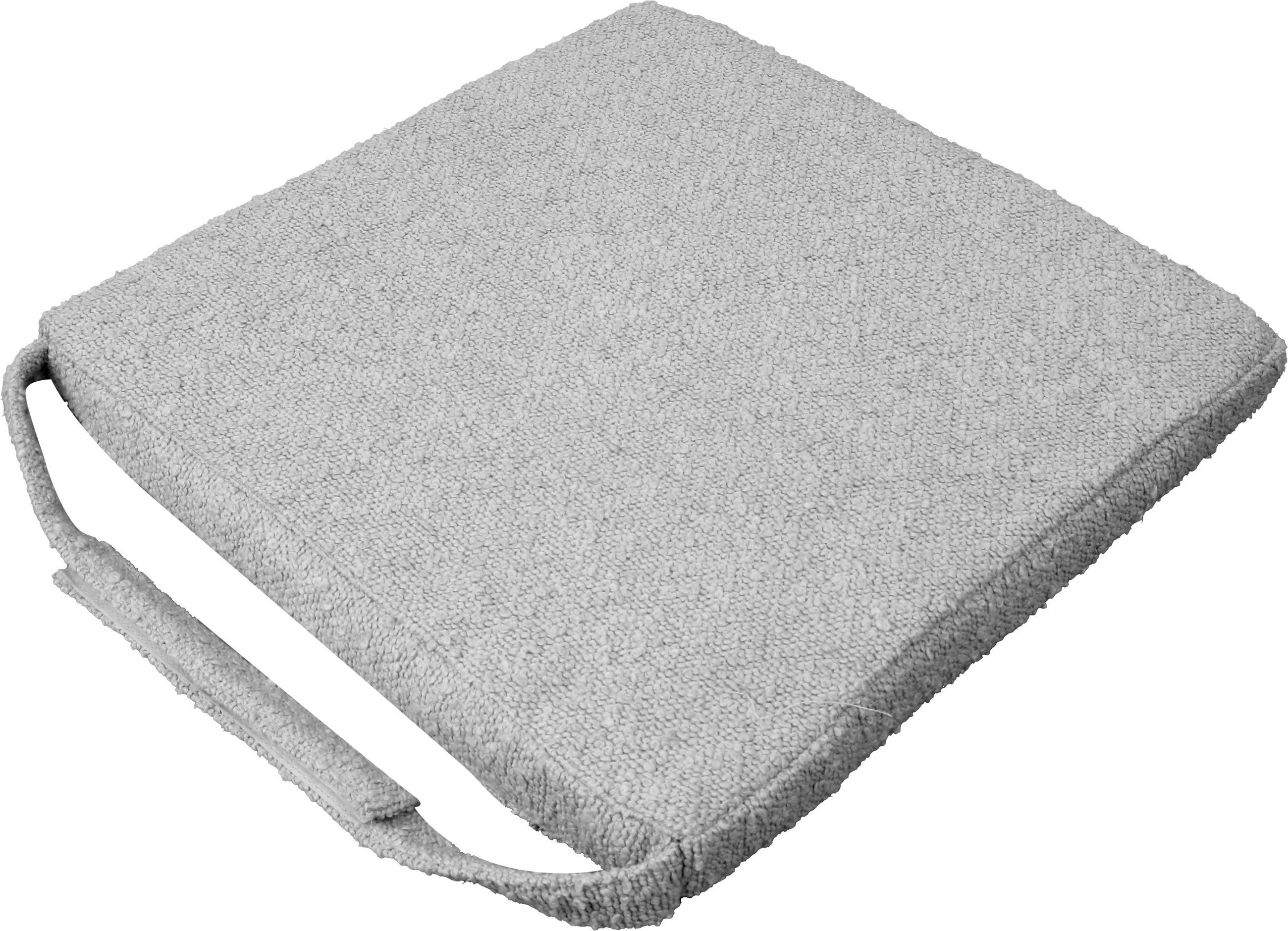 SITZKISSEN  40/40 cm   - Grau, Konventionell, Textil (40/40cm) - Dieter Knoll