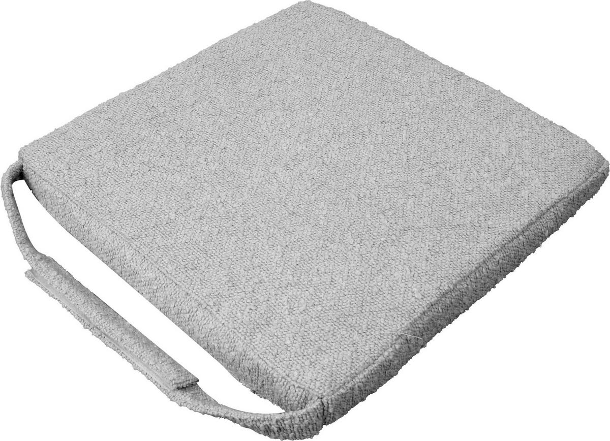 SITZKISSEN  40/40 cm   - Grau, Konventionell, Textil (40/40cm) - Dieter Knoll