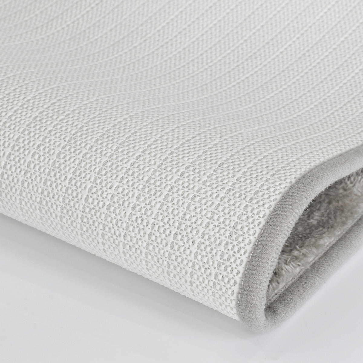 KOUPELNOVÁ PŘEDLOŽKA, 70/45 cm - šedohnědá, Basics, textil (70/45cm) - Boxxx