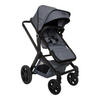 KINDERWAGEN  - Dunkelgrau/Schwarz, Basics, Kunststoff/Textil (103/60/115cm) - Koelstra