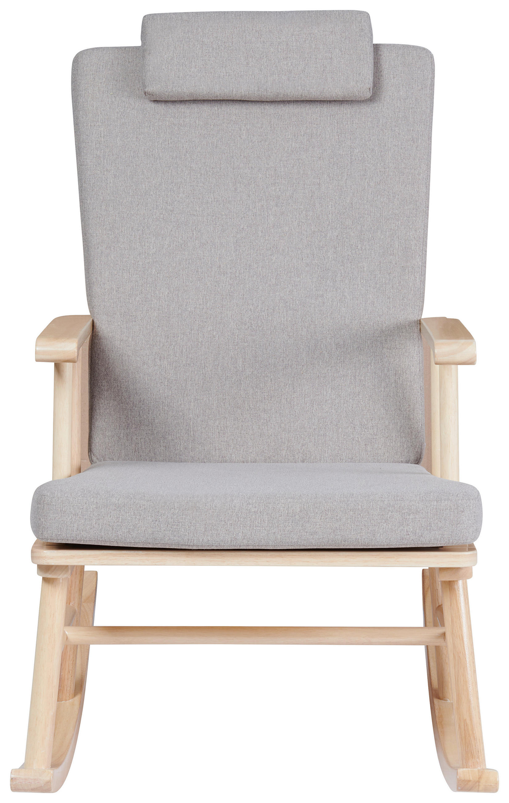 KOJICÍ KŘESLO  - přírodní barvy/šedohnědá, Basics, dřevo/textil (63/98/94cm) - My Baby Lou